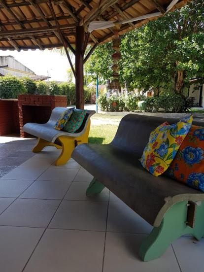 Hostel Luar Santa Cruz Cabrália Esterno foto